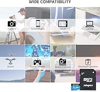 Vista 7 de INLAND Micro Center Performance Tarjeta microSDXC de 128 GB, tarjeta micro SD A2, UHS-I C10 U3 V30 A2 4K UHD tarjeta de memoria flash de video