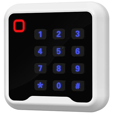 Generic Proximity RFID ID Card Door Access Control Keypad Reader 125KHz Wiegand 26 Bit Color Black
