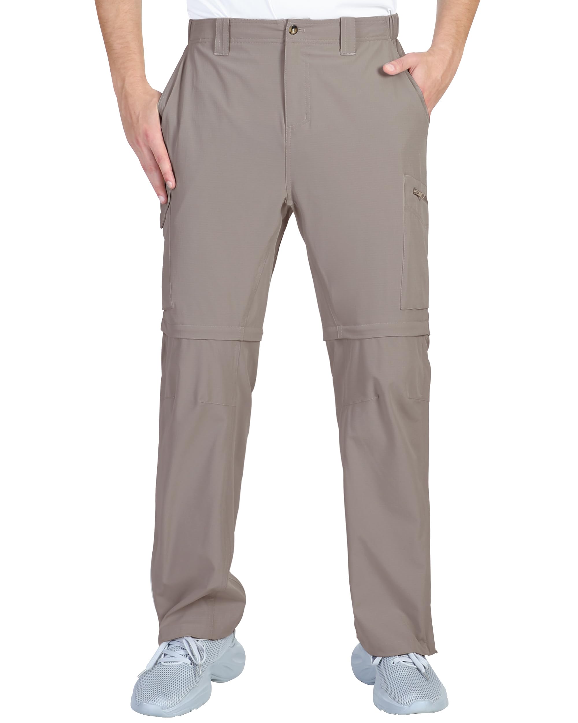 Outdoor Ventures Recto Pantalones de Senderismo para Hombre