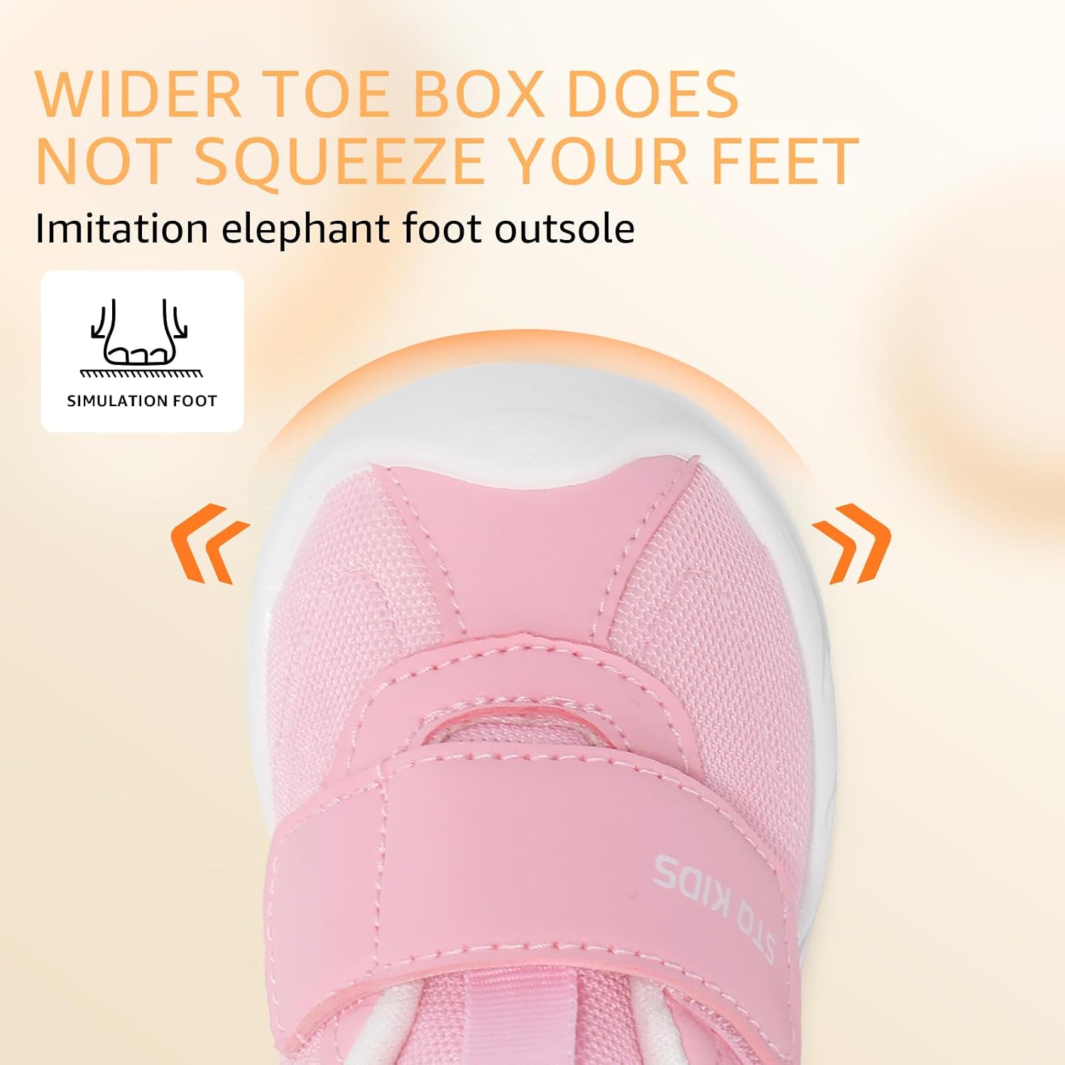 Baby Shoes Wide Toe Box Infant Boy Girl First Walker Shoe Toddler Crib Barefoot Sneakers Non-Slip Sole Soft Breathable Mesh Lightweight Walking Indoor Newborn Chubby Babies 6 9 12 18 24 Months