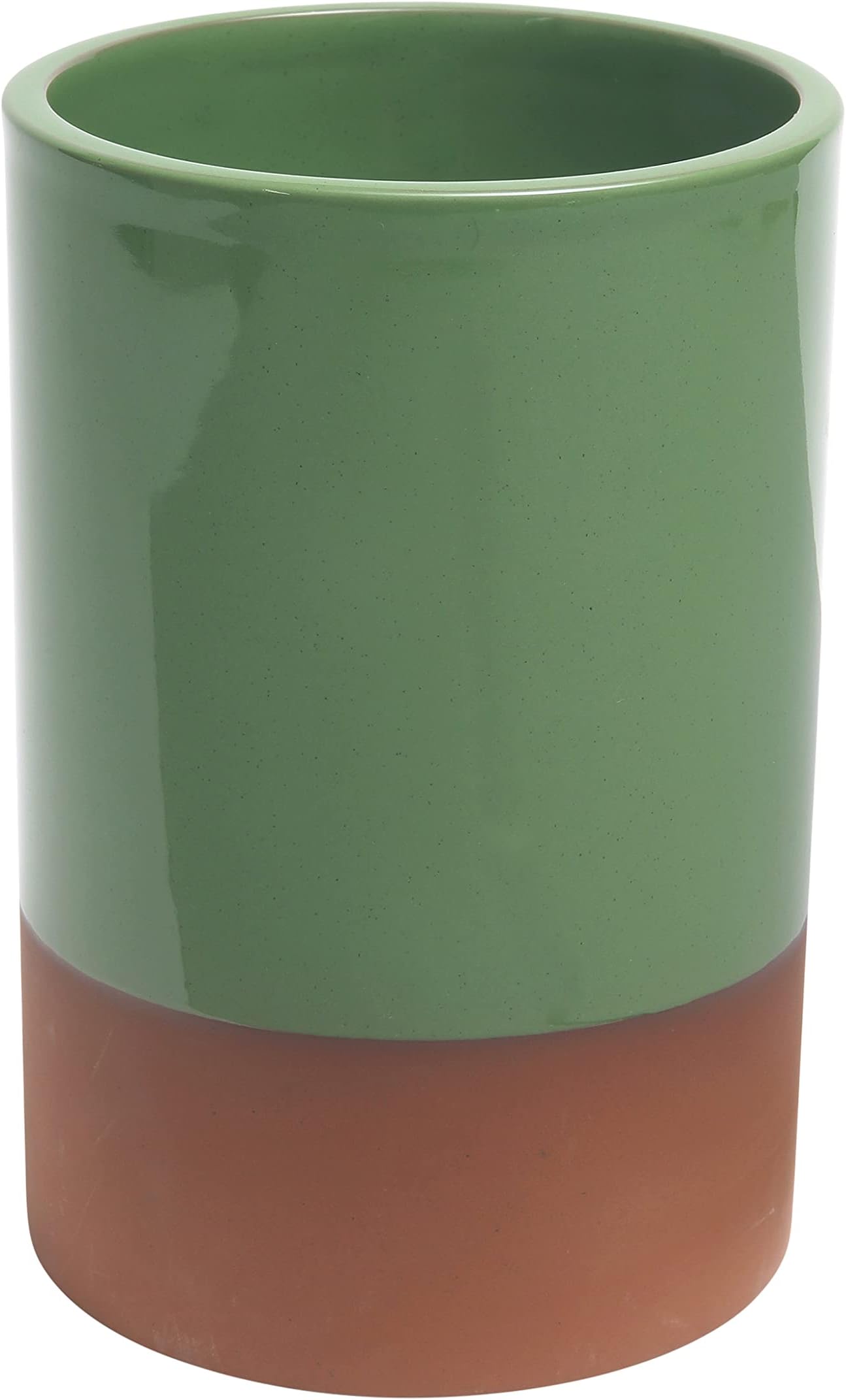 Dexam Sintra Glazed Terracotta Wine Cooler - Green