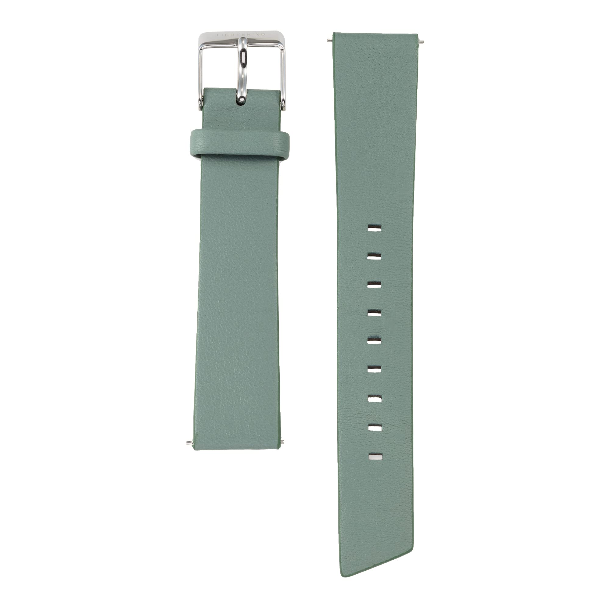 Liebeskind Berlin Uhrenarmband Echtlederband Grün