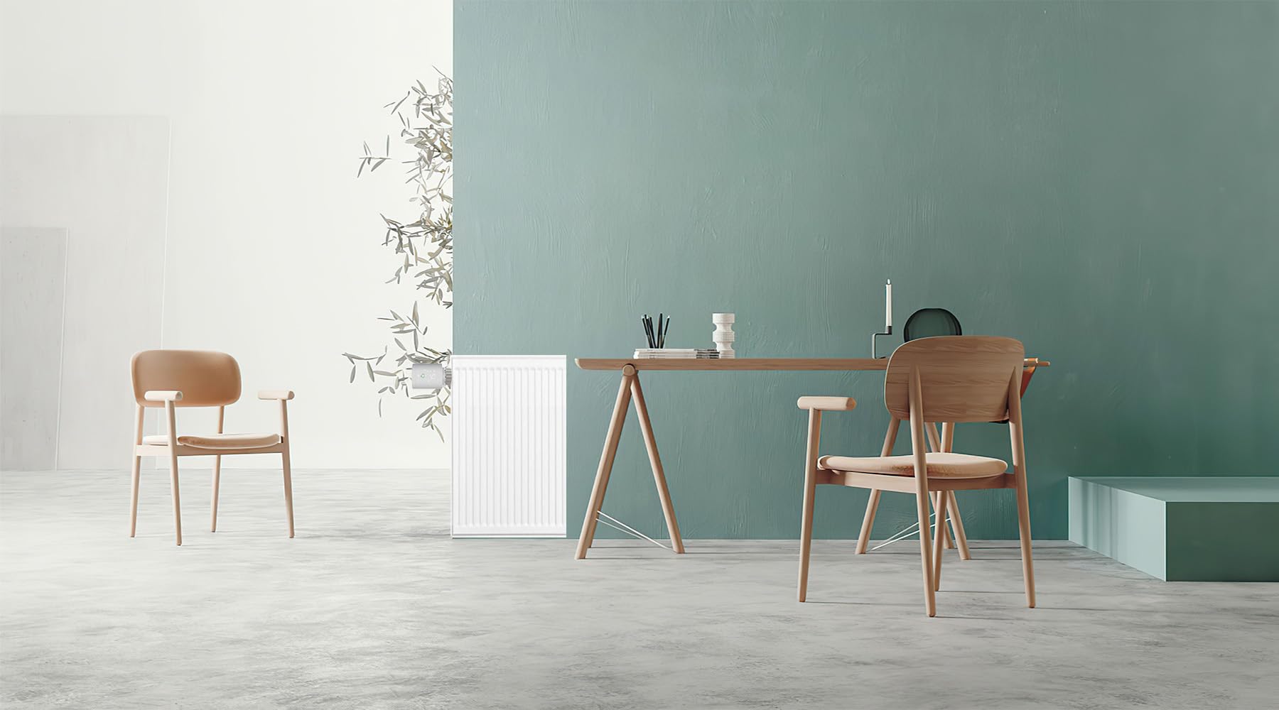 Vanne Thermostatique ZigBee 3.0 pour Chauffage à Eau Chaude