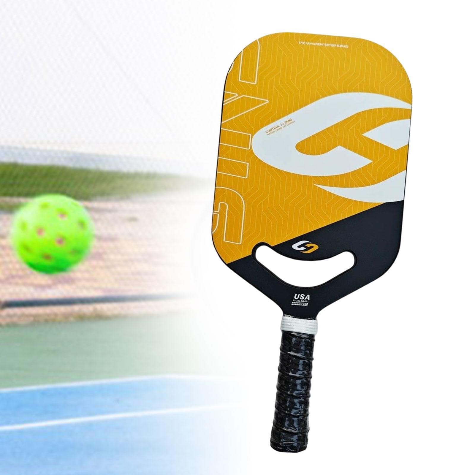 Racchetta da Pickleball Leggera e raffinata in Fibra di Prima | progettata per colpi precisi che migliorano la precisione e il controllo del colpo. La cavità della racchetta da pickleball