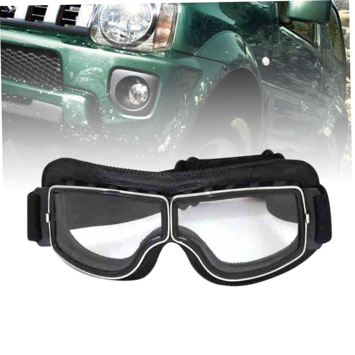 YARNOW 3 Pièces Saleté Pour La Protection Sécurité Casque De Vélo Ski Lunettes De Plein Air Clair Lunettes D'hiver Casques Snowboard Des Lunettes De Protection Bicyclette