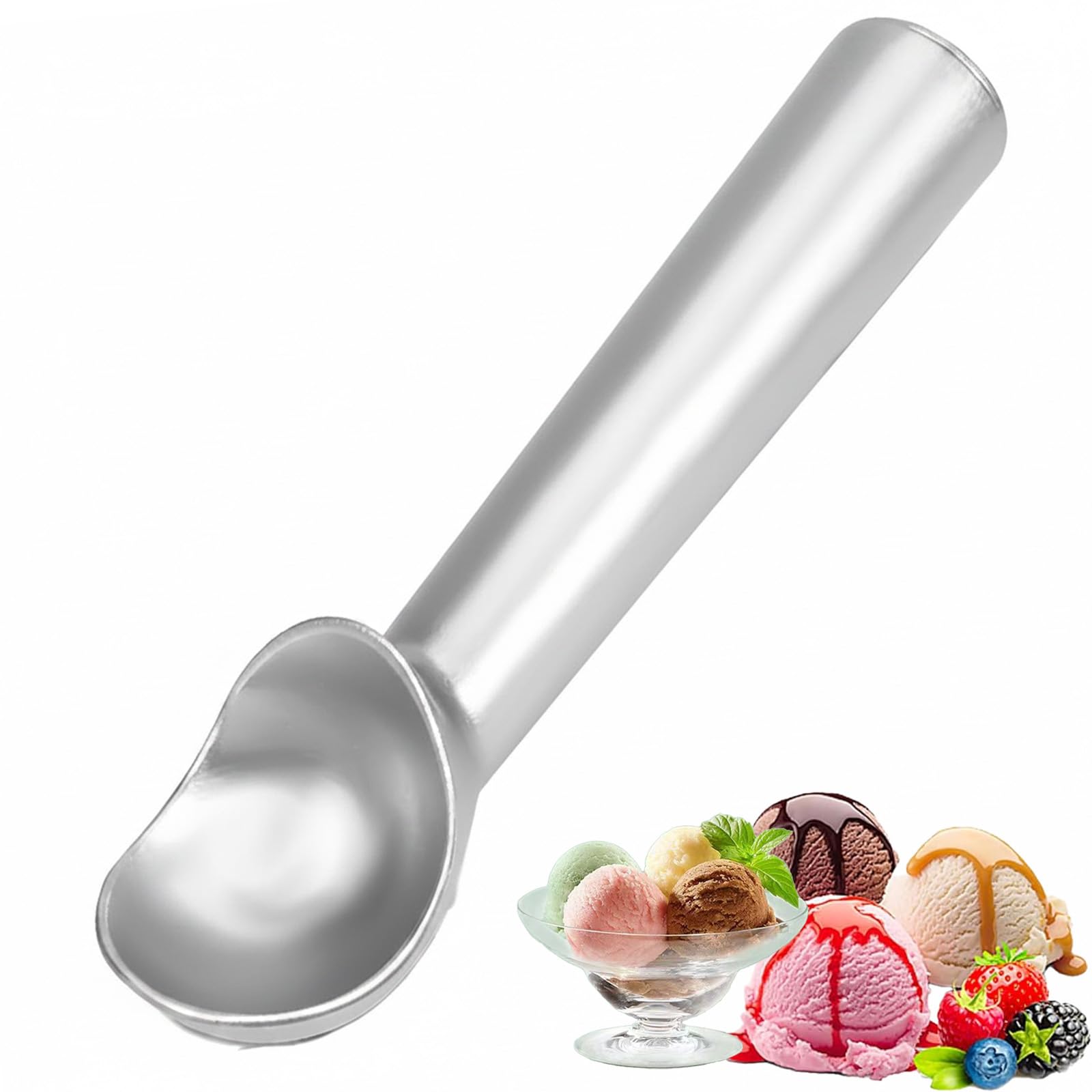 cuillère à glace acier inoxydable