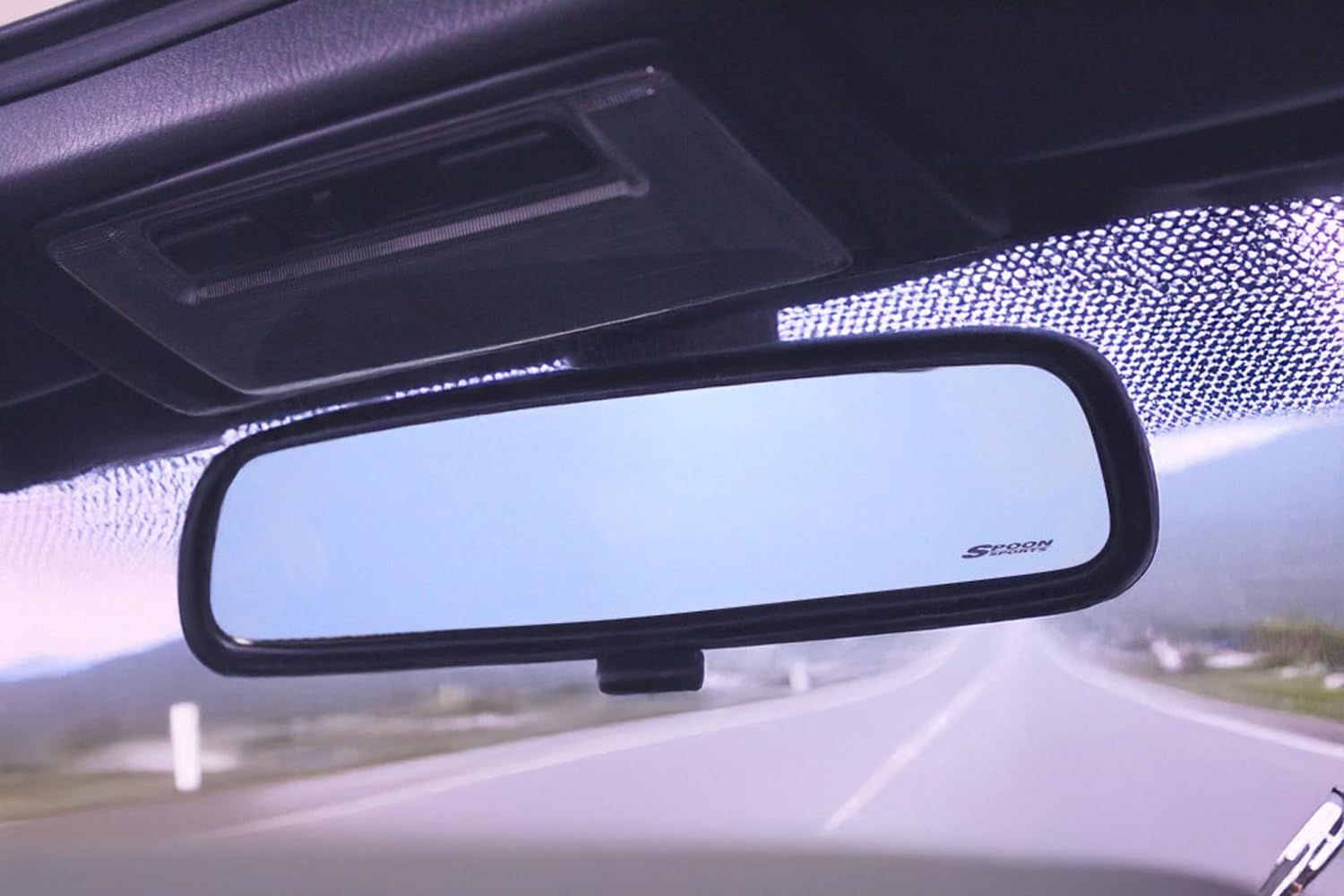 Amazon | スプーン(SPOON) 【ブルーワイドリアビューミラー