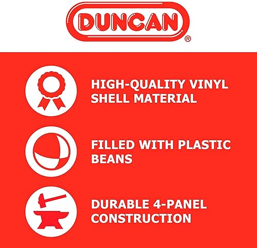 Miniatura 4 de Duncan Toys Malabares - Pelotas de malabarismo, multicolor, conchas de vinilo, bolas de circo con diseño de 4 paneles, frijoles de plástico, paquete