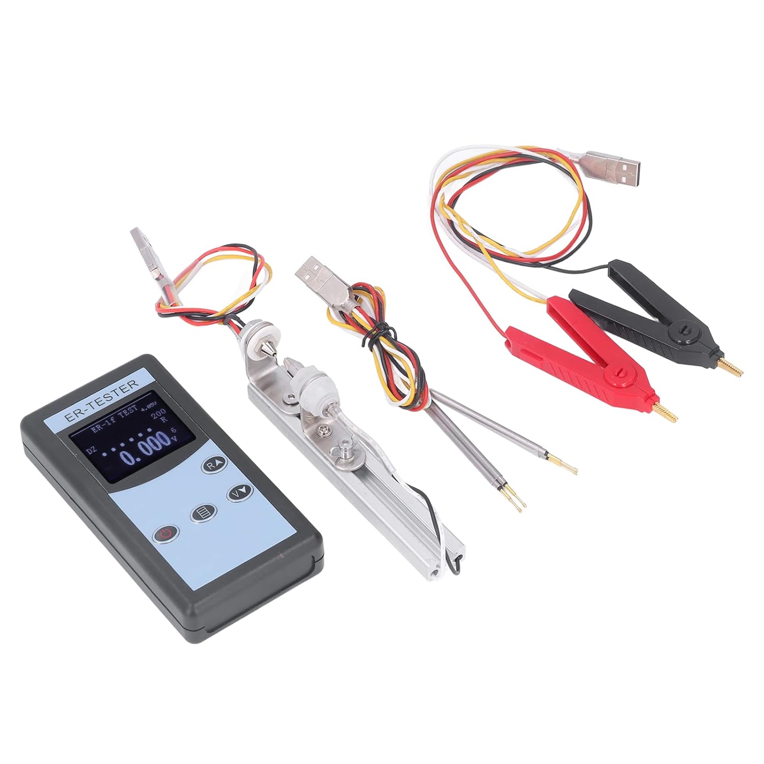 Lithium Battery Internal Resistance Tester, 0.01mΩ 200 MΩ Resolution Battery Internal