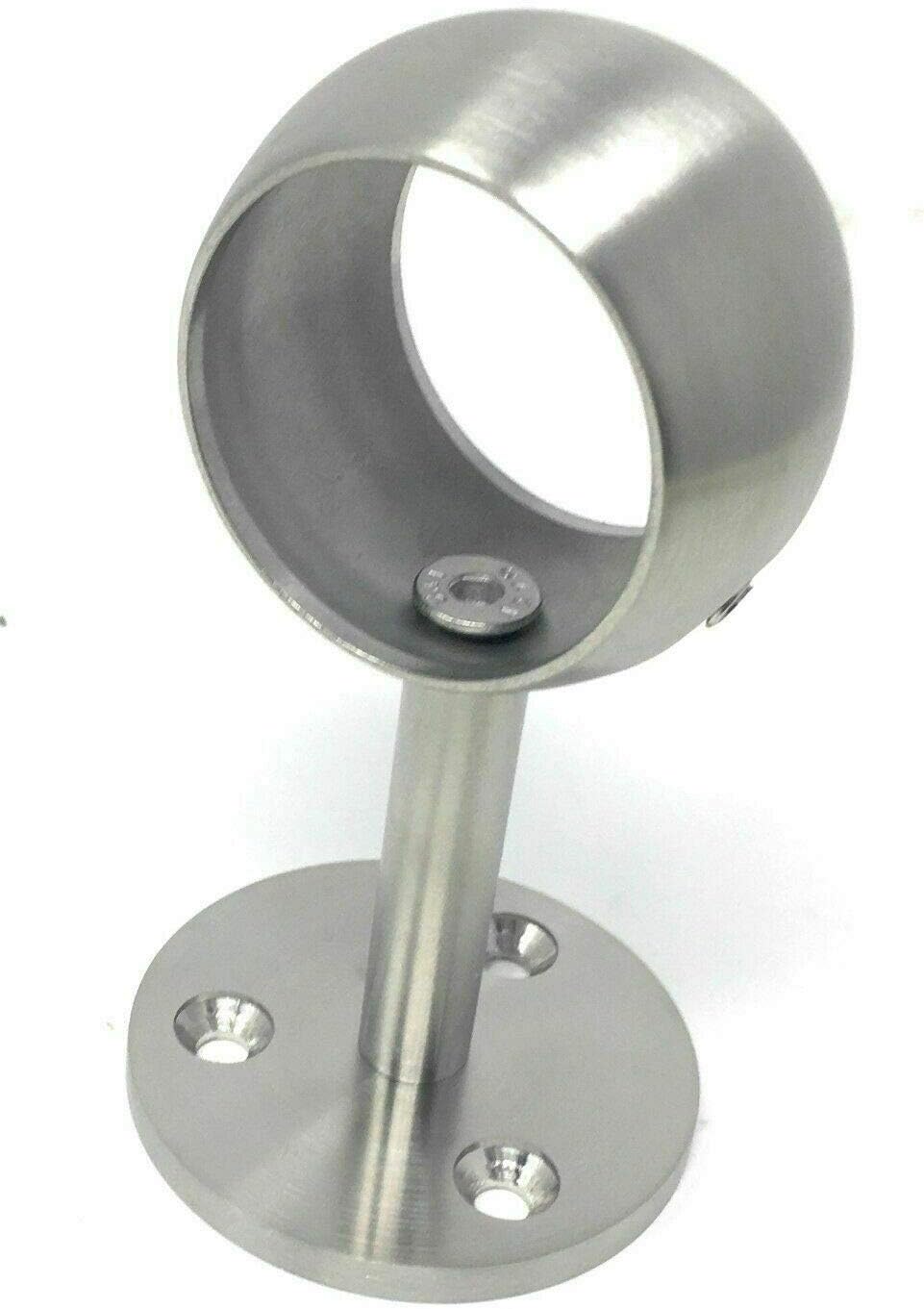 Stainless Steel Handrail Wall V2A Railing Stair Handle Bar Fitting 42.4
