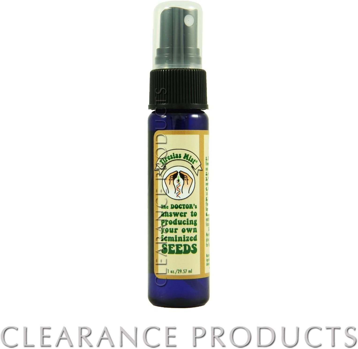 (Ship from USA) Tiresias Mist 1oz Seed Feminizer Spray Cross Breed Supplement Nutrient /ITEM NO#E8FH4F854113985