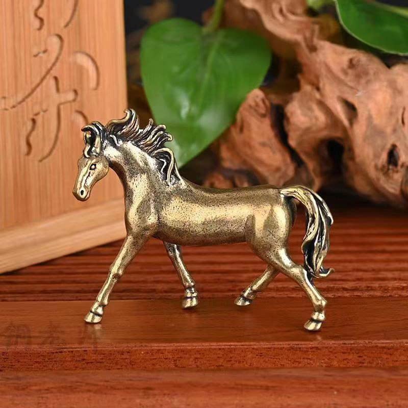 Amazon.com: Ximimark 1 PCS Pure Copper 12 Zodiac Solid Horse Feng