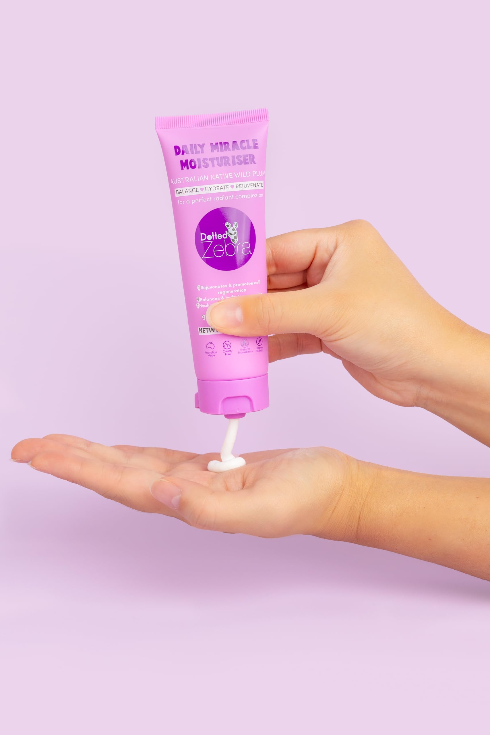 Daily Miracle Moisturizer by Dotted Zebra for Women - 1.69 oz Moisturizer, Cranberry, 47.91 g (Pack of 1) - Image 4