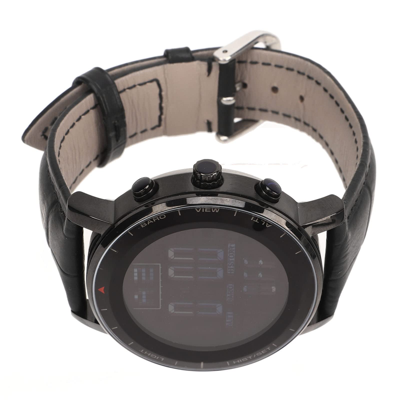 POENVFPO Orologio Barometro da Pesca, Altimetro, Bussola, Termometro, Metallo Impermeabile, Orologi a Clip con Meteo