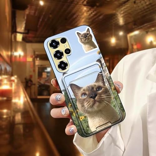 Phone Case Compatible with Oukitel C68, Card slot Cute Cartoon Silicone protective Card bag Graffiti Shockproof Design TPU Cover