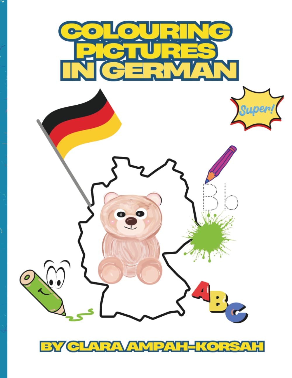 Colouring pictures in German: Enjoy colouring in pictures whilst learning some new German vocabulary.