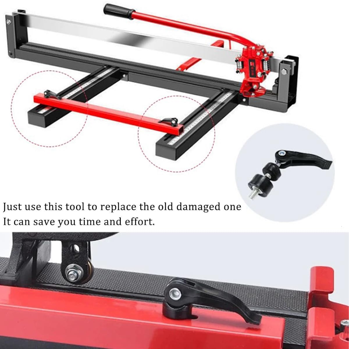Kit Bulloni Per Tosaerba - 2 Pezzi Con Manopola, Dadi E Viti Di Ricambio - Foto 5