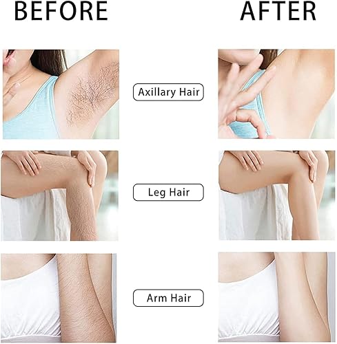 Miniatura 6 de Asokeyer 2 borradores de pelo de cristal para mujeres y hombres, 2023 nuevo borrador mágico de cabello, depiladora suave portátil, herramienta