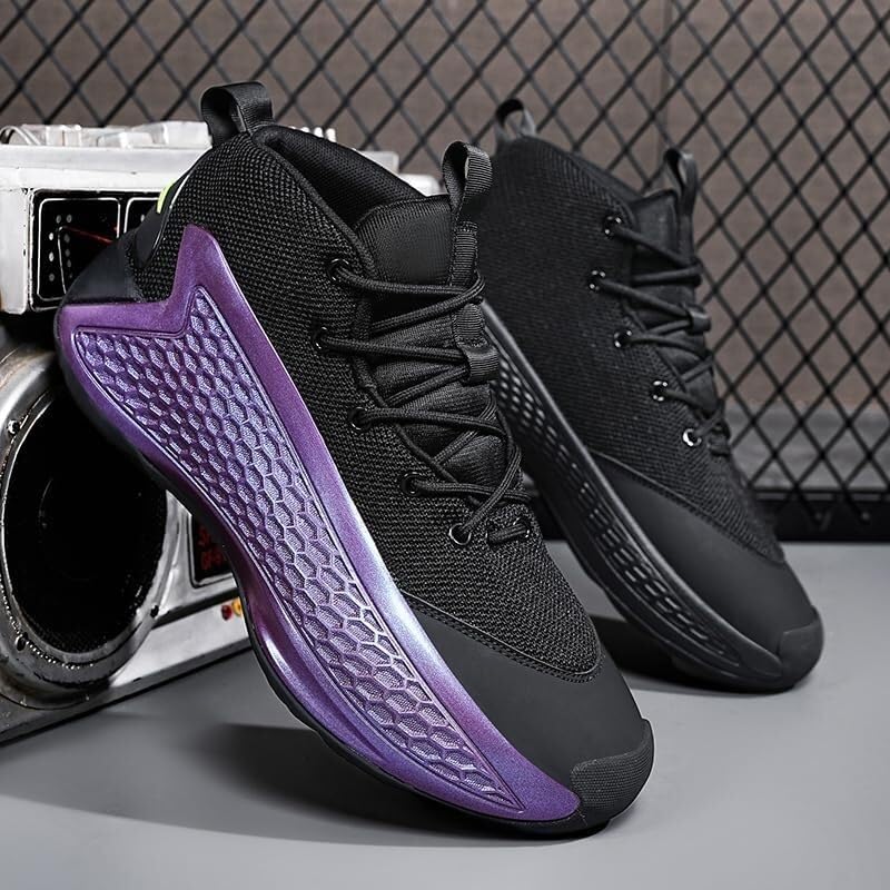 Zapatillas de baloncesto con suela gruesa y amortiguación para hombre 3