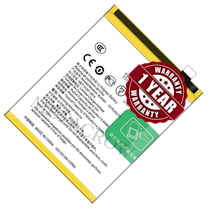 Image of Original BLP685 Battery Compatible for OnePlus 6T | OnePlus 7 - (3700mAh) - 1 Year Warranty JK10