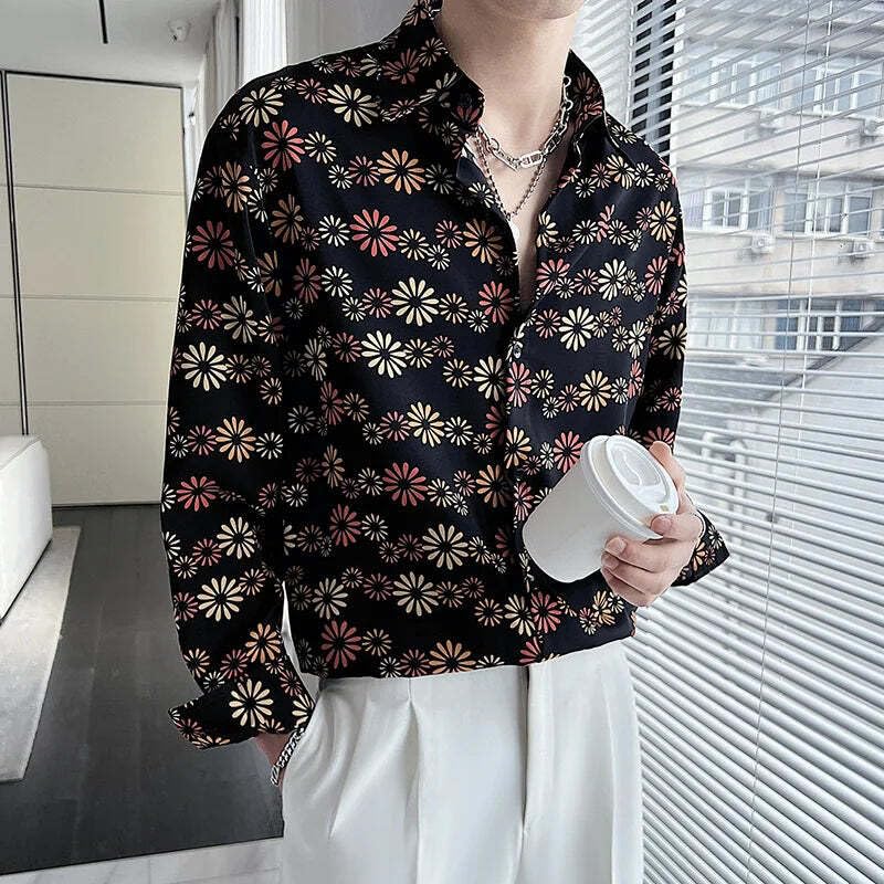 Image of White Polyester Printed Men's Shirt | Mens Casual Shirt | Men Stylish Shirt | Men's Regular Fit | Men Formal Shirt | Men's Slim Fit