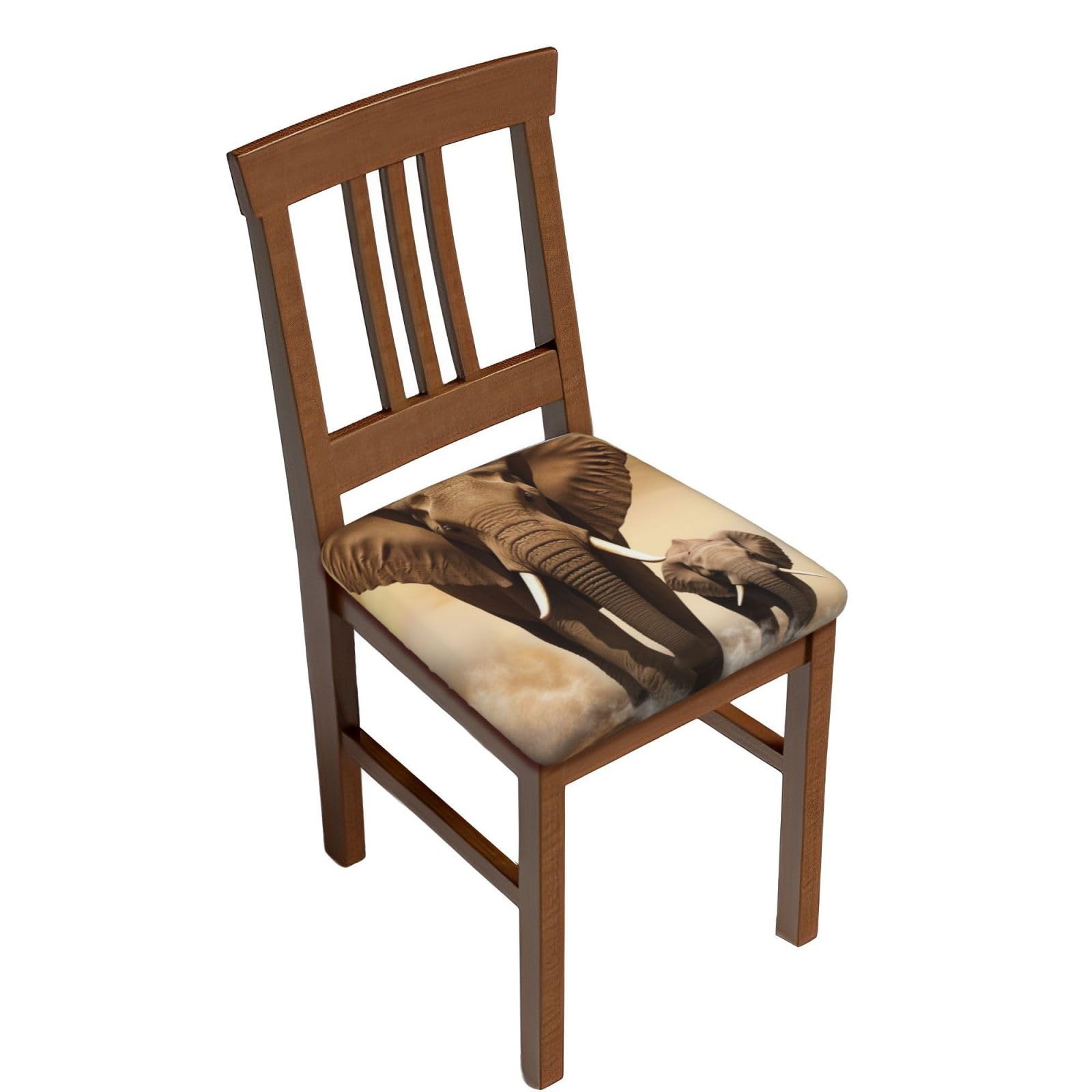 Housses de tabouret de bar carrées en velours premium lavables lot de 4