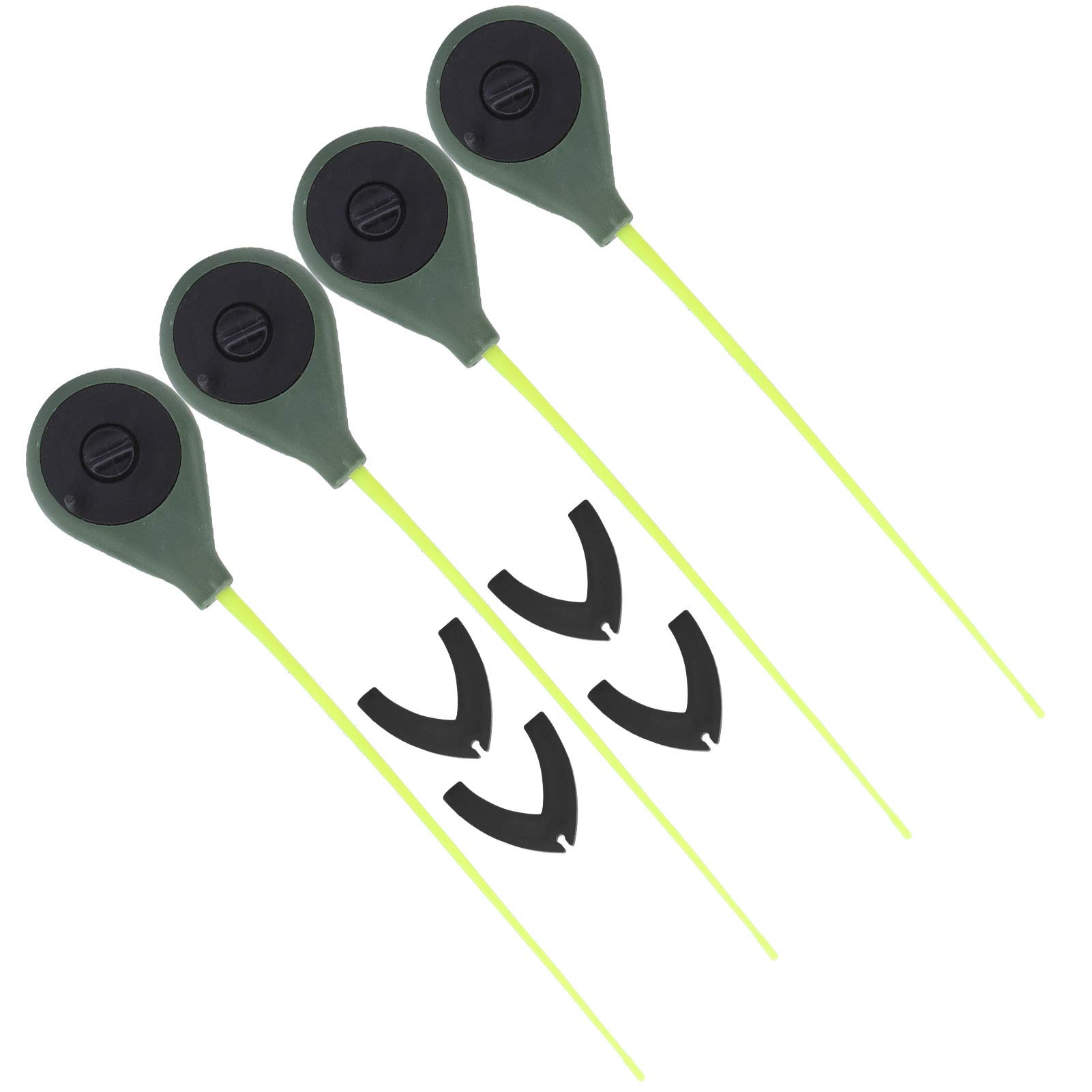Mini canne à pêche sur glace - MARQUE - 5pcs - 104mm - Indicateur