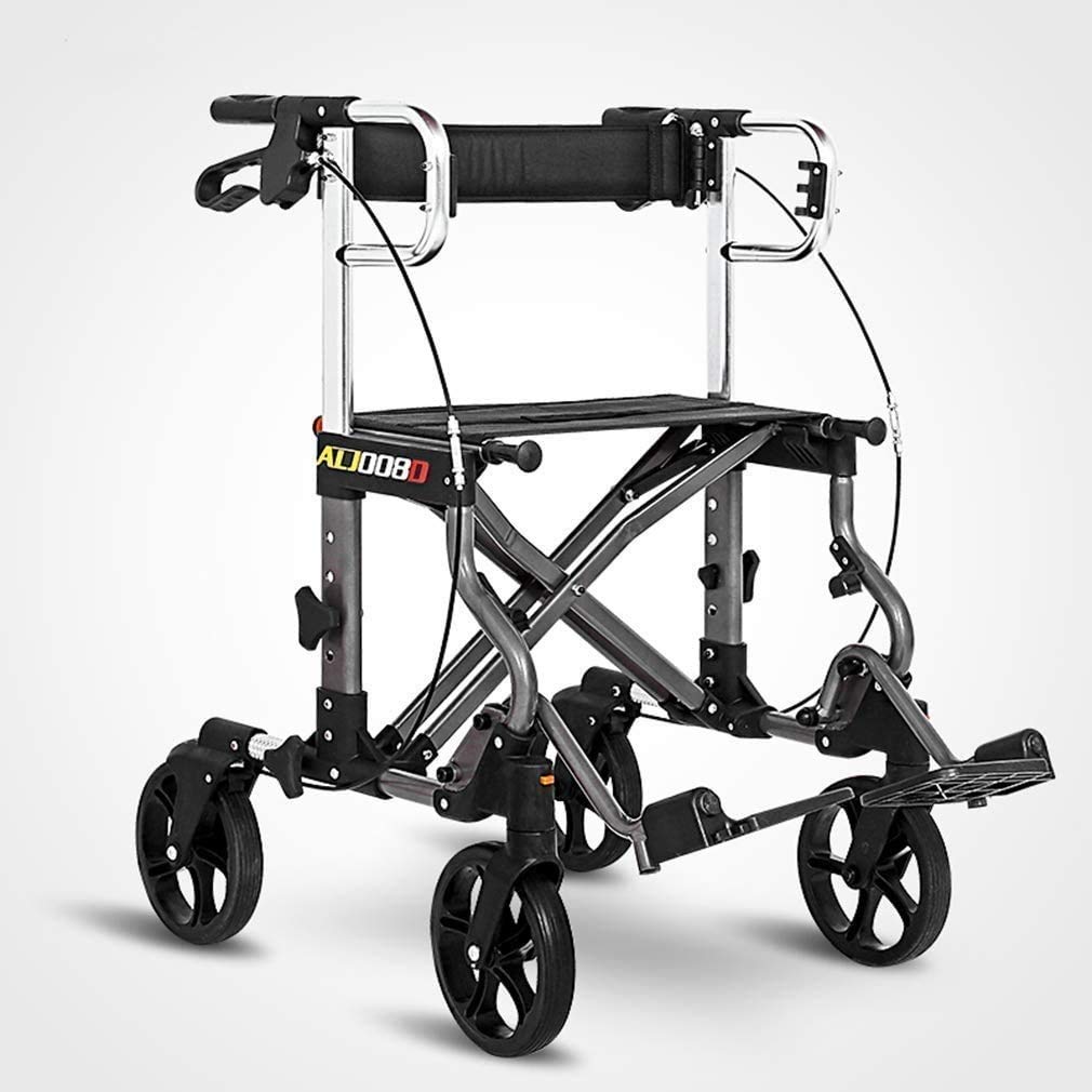 Buy AMZOPDGS Wheeled walker Mobility Portable Rollator Walker, Foldable