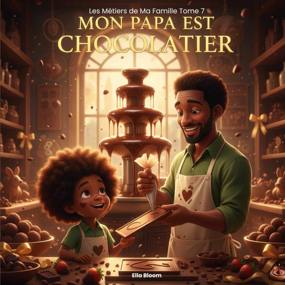 Mon papa est chocolatier – Les Métiers de Ma Famille (Tome7): Découverte d’un métier passionnant pour les enfants de 4 à 8 ans
