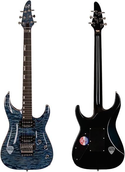 Amazon.com: ESP Serie Original solid-body Guitarra Eléctrica, Faded Sky  Blue (ehorfrctmfsb) : Instrumentos Musicales