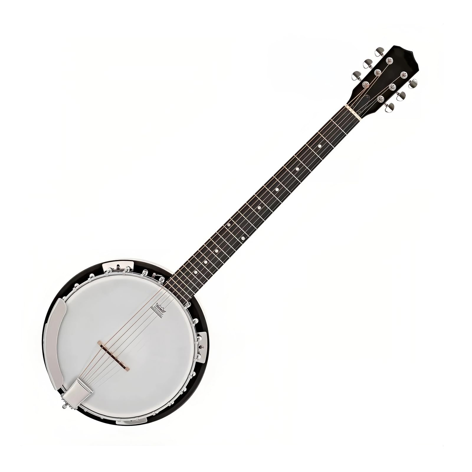 Banjo Acustico-Elettrico a 6 Corde, Banjo-Chitarra, per Principianti, Bluegrass, Folk, Country E Rock, da Viaggio