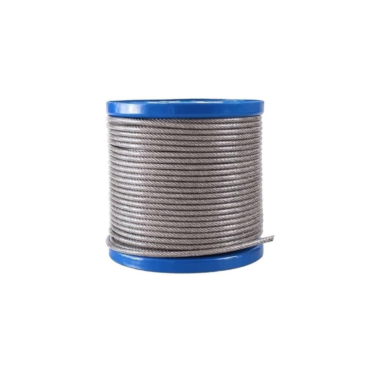 Cavo D'acciaio Rivestito In Plastica Eckla 2,5 M - Diametro 8 Mm, Antifurto Per Bicicletta E Portabiciclette