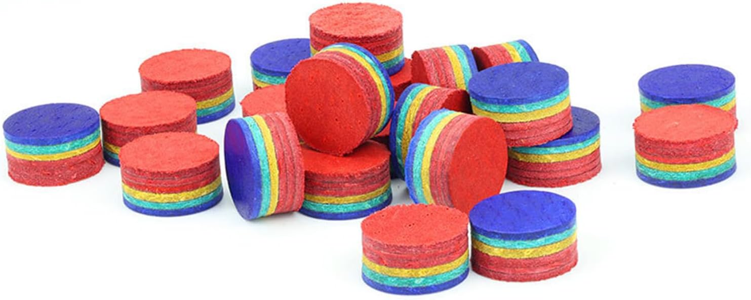 High Elasticities Pool Cue Tip Good Billiard Pool Supply for Accuracy in Game Use Tournament Grade