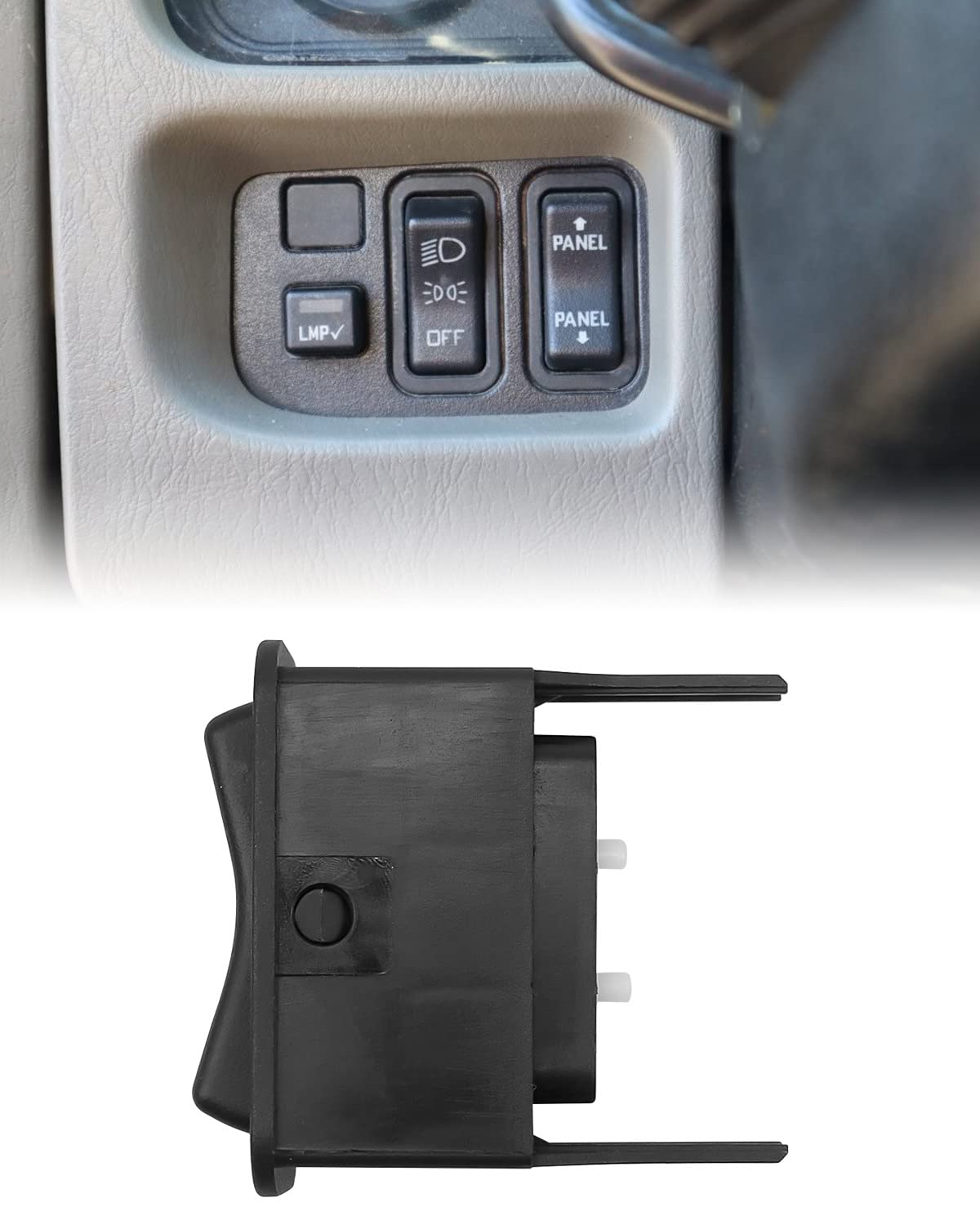 Heavy Duty Headlight Control Switch Replace 901-5130 Fit for International CXT Lonestar MXT ProStar IC Corporation 1300 FBC CE Commercial Integrated CE School Bus 2007-2017