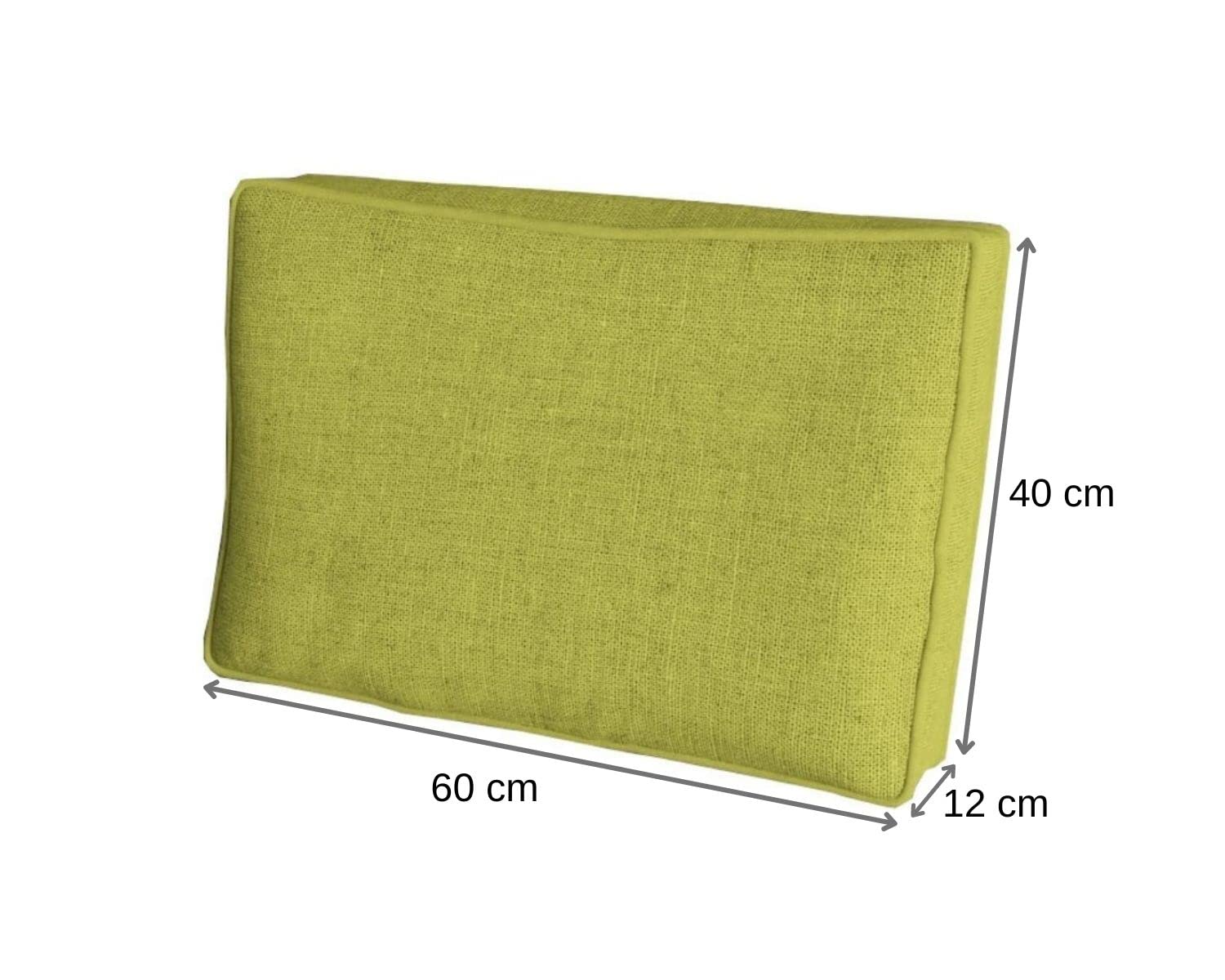 Chilly Pilley Pallet Kussen Pallet Pad Pallet Kussen Zitkussen Rugleuning Koudschuim Vlokken Vulling Vele Maten En Kleuren (Rugkussen 120x40x12cm, Grijs