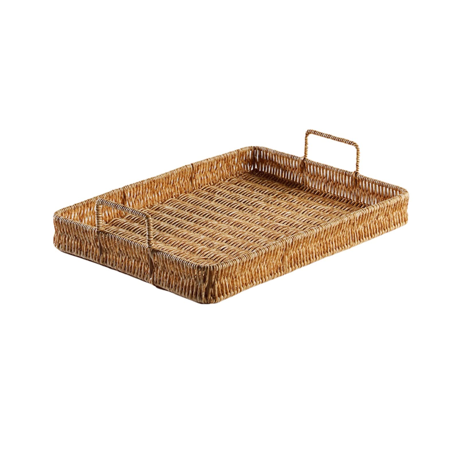 Foodservice Vassoio Vassoio for Serving Vassoio con Vassoio Maniglia Vassoio Multiuso per Feste, Tavolo, Cucina (Size : A)