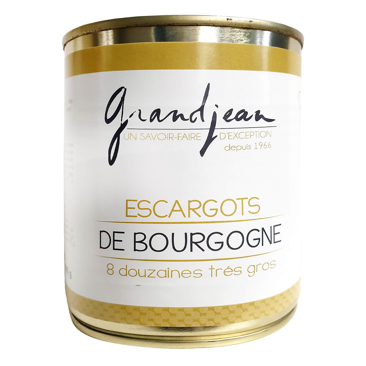 Escargots de Bourgogne 8 douzaines Très gros - Conserve - Grandjean
