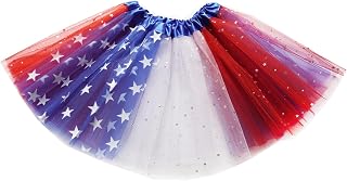 Girls Stars Sequins Tutu Skirt Princess Ballet Dance Tutu Dress 3 Layered Halloween Christmas Tutu