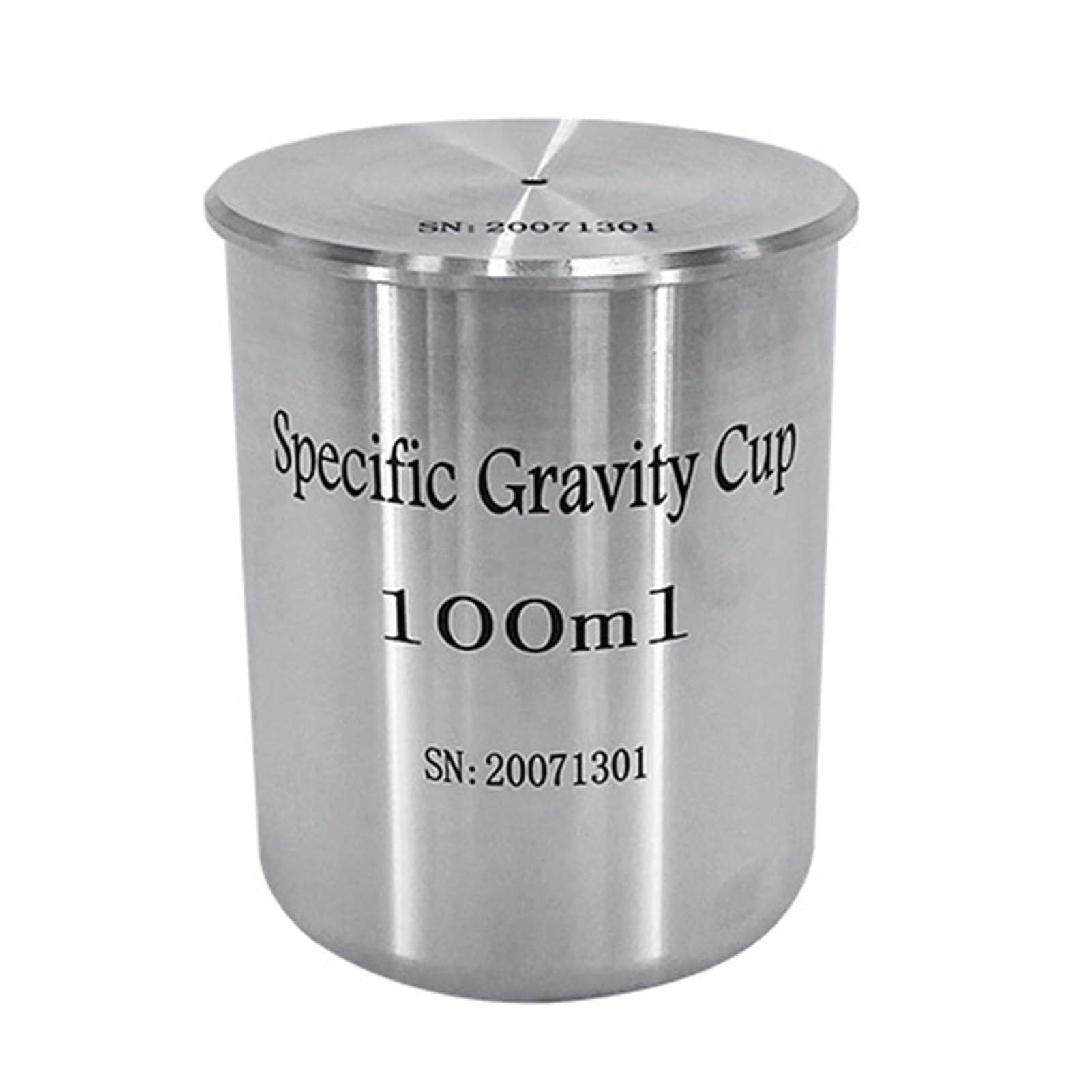 Copas De Gravedad Específica Para Pintura, Determinador De Densidad De Recubrimientos, Picnómetro De Acero Inoxidable De Alta Precisión, Error <1 Mg (0,001%), Para La Medición De Recubrimiento 100ml