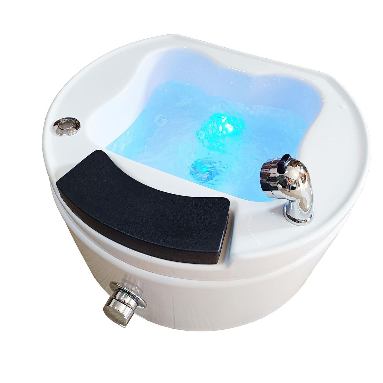 Spa kąpiel stóp pedicure dom spa pedicure wanna regulowana temperatura z pedicure podnóżek i masaż kolorowa lampa poprawia krążenie krwi