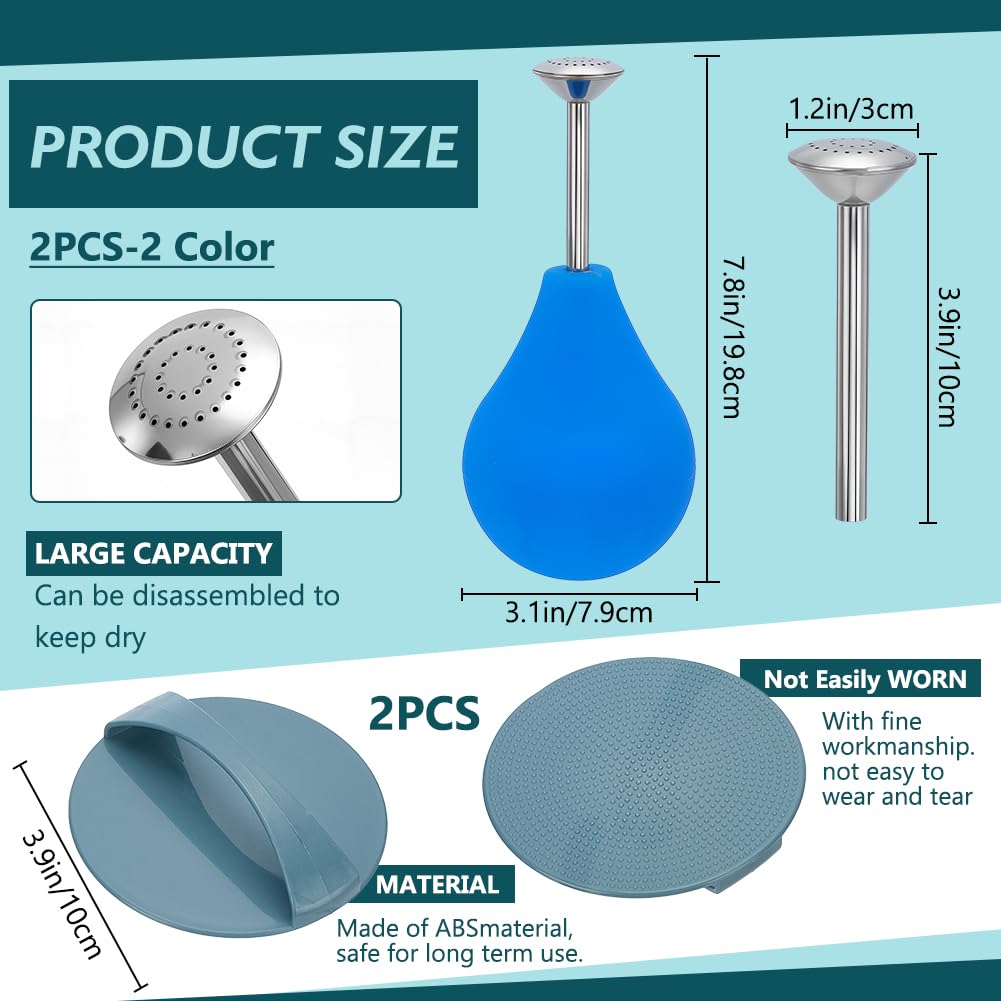 WEBEEDY 4 Ensemble D'Outils de Feutrage Humide Comprenant 2 arroseurs à Boule Brause et 2 outils Verts de Feutrage Humide Matériel et Fournitures en Feutre de Laine pour L'Artisanat du Textile DIY