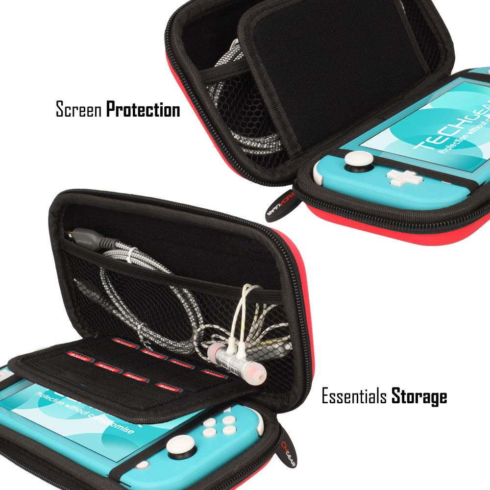 TECHGEAR Switch Lite Case, HRD01 DeluxeTRVL Case