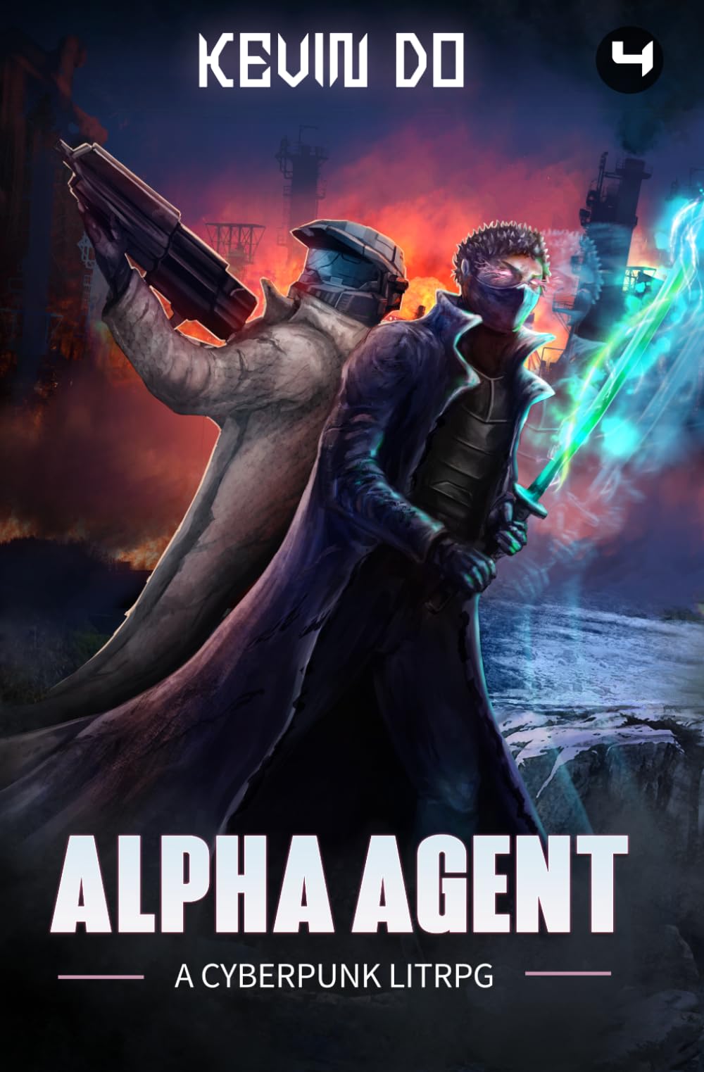 Alpha Agent 4: A Cyberpunk LitRPG | Weak to Strong Progression Fantasy (A Progression Cyberpunk LitRPG Series)