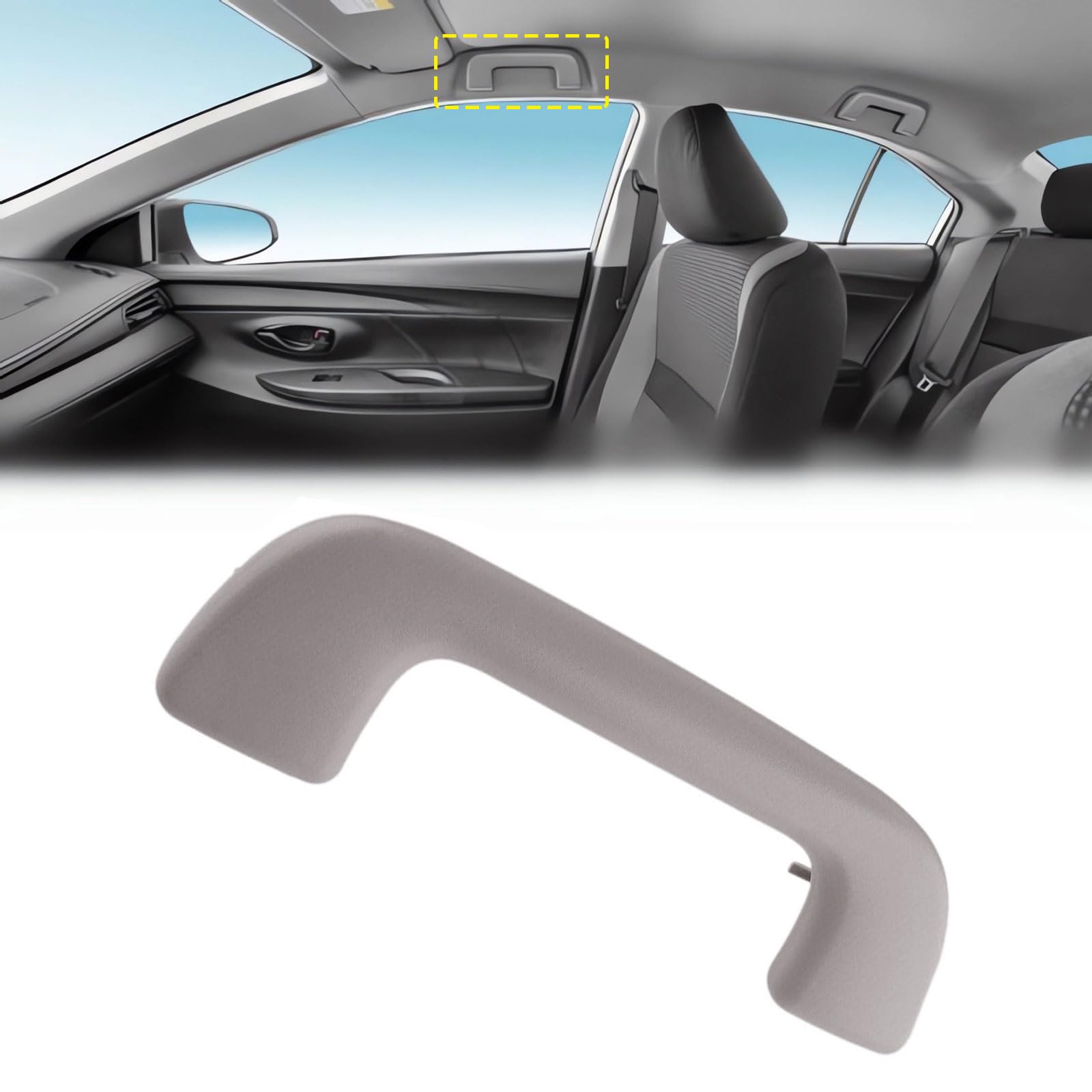 Amazon.com: YUNHECAM Auto Roof Pull Safety Handle Front Left Right