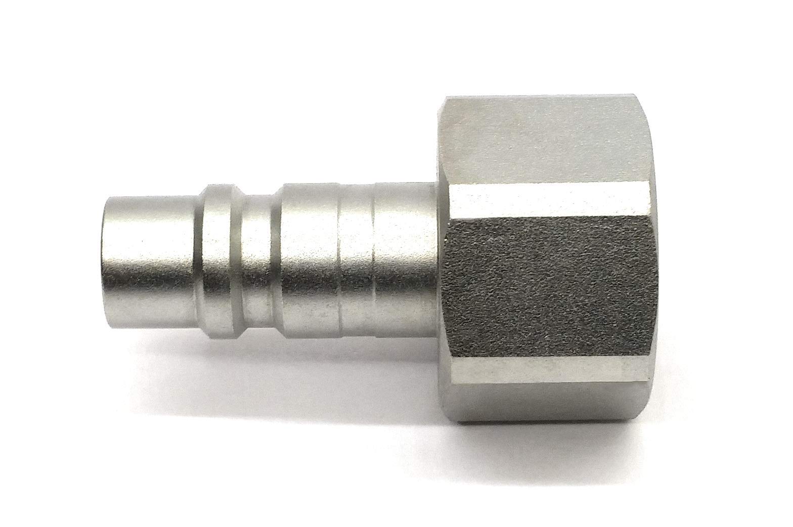 Delta-P Men's Pneumatic Probe High Flow Series 550 Quick Release Compressed Airline Coupler With 3/4" Fe Bsp Thread