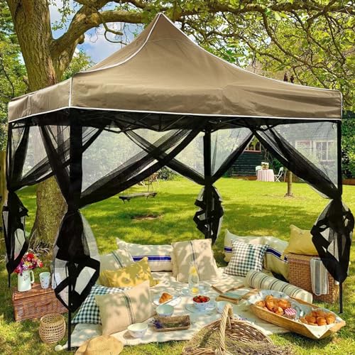 Gazebo-Mosquito-Net-OKYUK-2024-Gazebo-Universal-Replacement-Mosquito-Netting-Outdoor-Canopy-4-Panel-Screen-Walls-with-Zipper-for-10-x-10-Gazebo-Garden-Patio-Backyard-Mosquito-Net-Only-Black Gazebo Mosquito Net OKYUK 2024 Gazebo Universal Replacement Mosquito Netting Outdoor Canopy 4 Panel Screen Walls with Zipper for 10 x 10 Gazebo Garden Patio Backyard Mosquito Net Only Black
