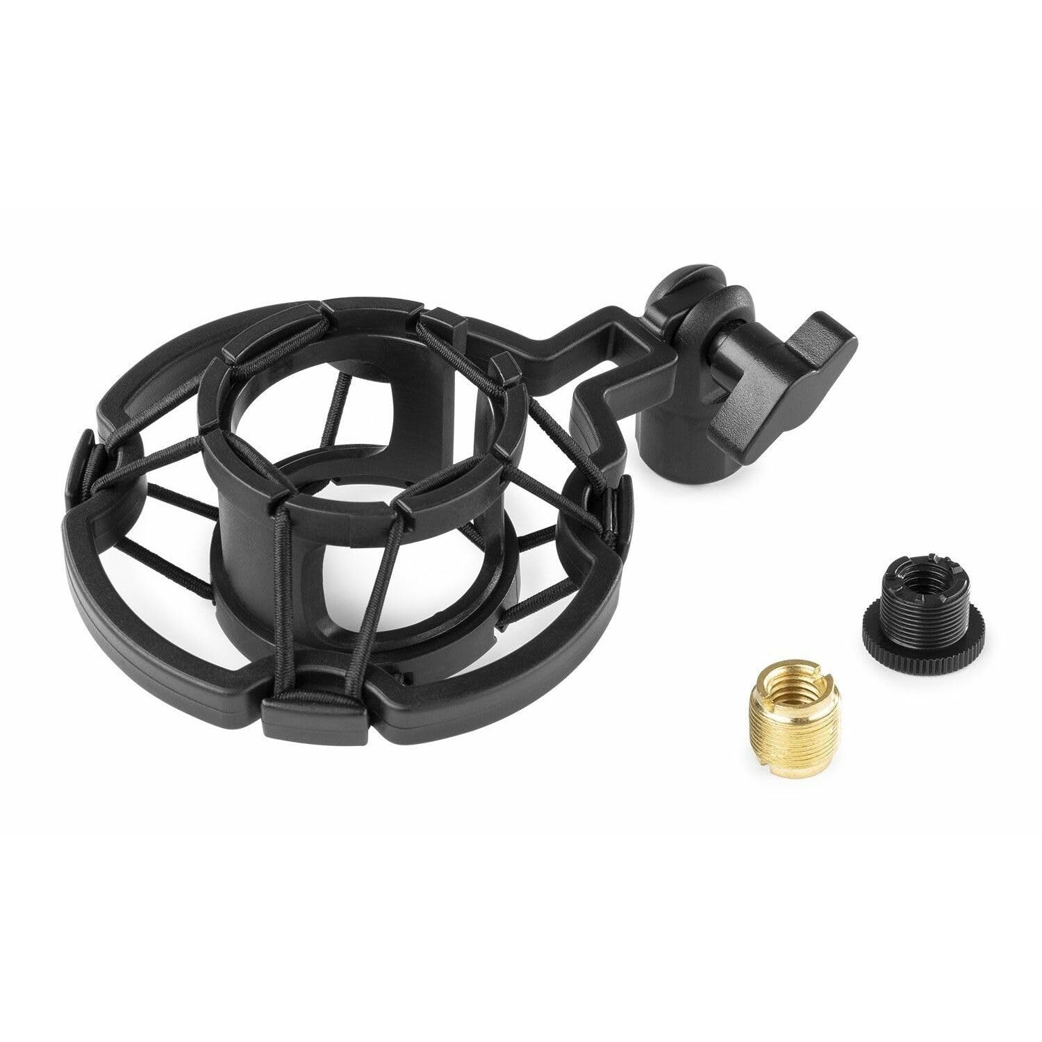 VONYX CMS300S - Microfono YouTube con braccio articolato - Titanio, Micro Professionale con Filtro Anti-Pop, ideale per Gaming, Streaming o per realizzare il contenuto YouTube e Tiktok