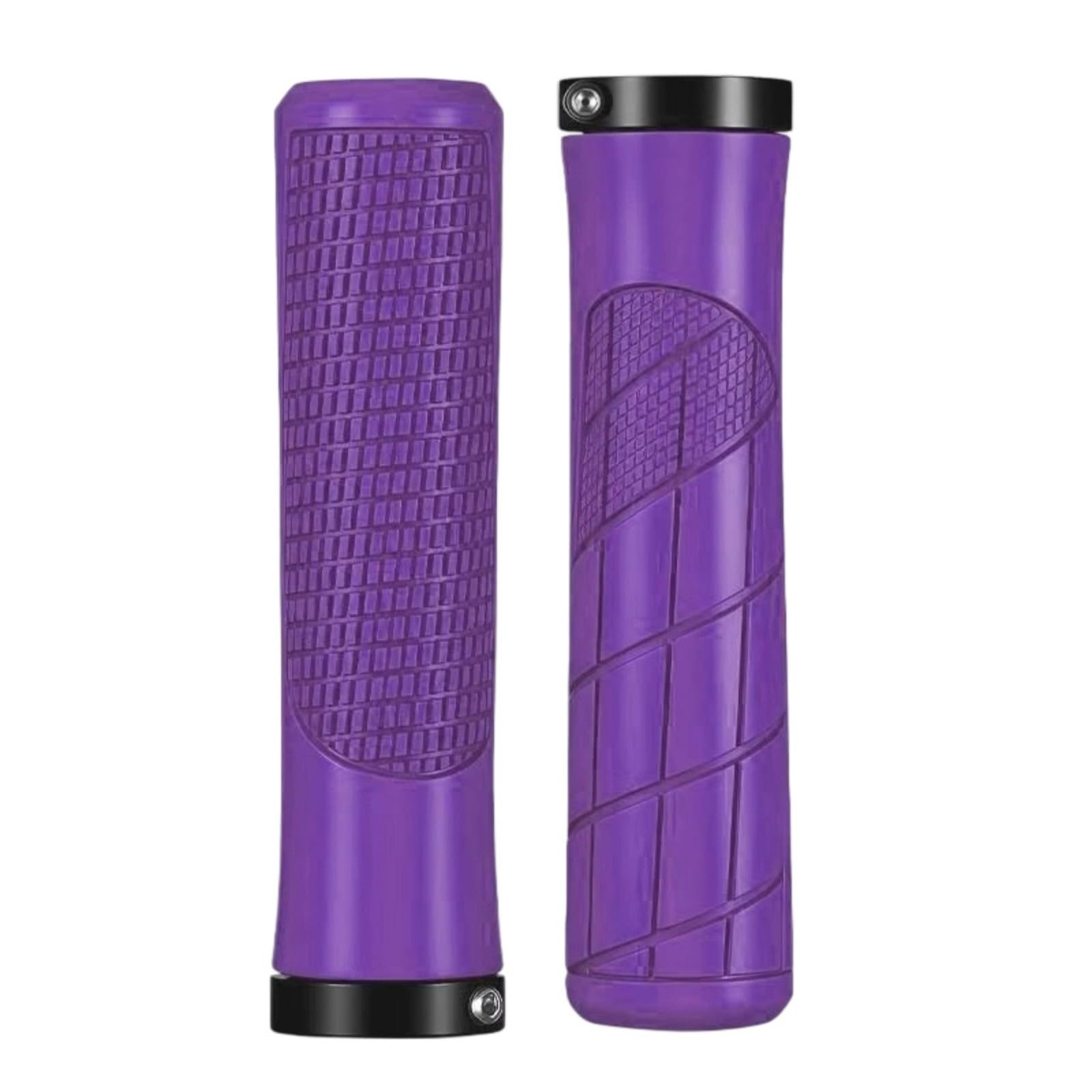 QIAOLIDA 1Pair Rubber Bicycles Handlebar Grips Soft Shock Absorption Handle Rod Cover Mountain Bike Grips Enduring