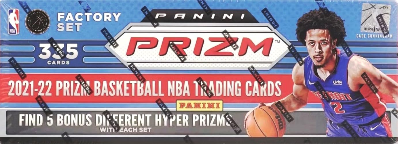 Amazon.com: 2021/22 Panini Basketball PRIZM HUGE 335 Card Factory