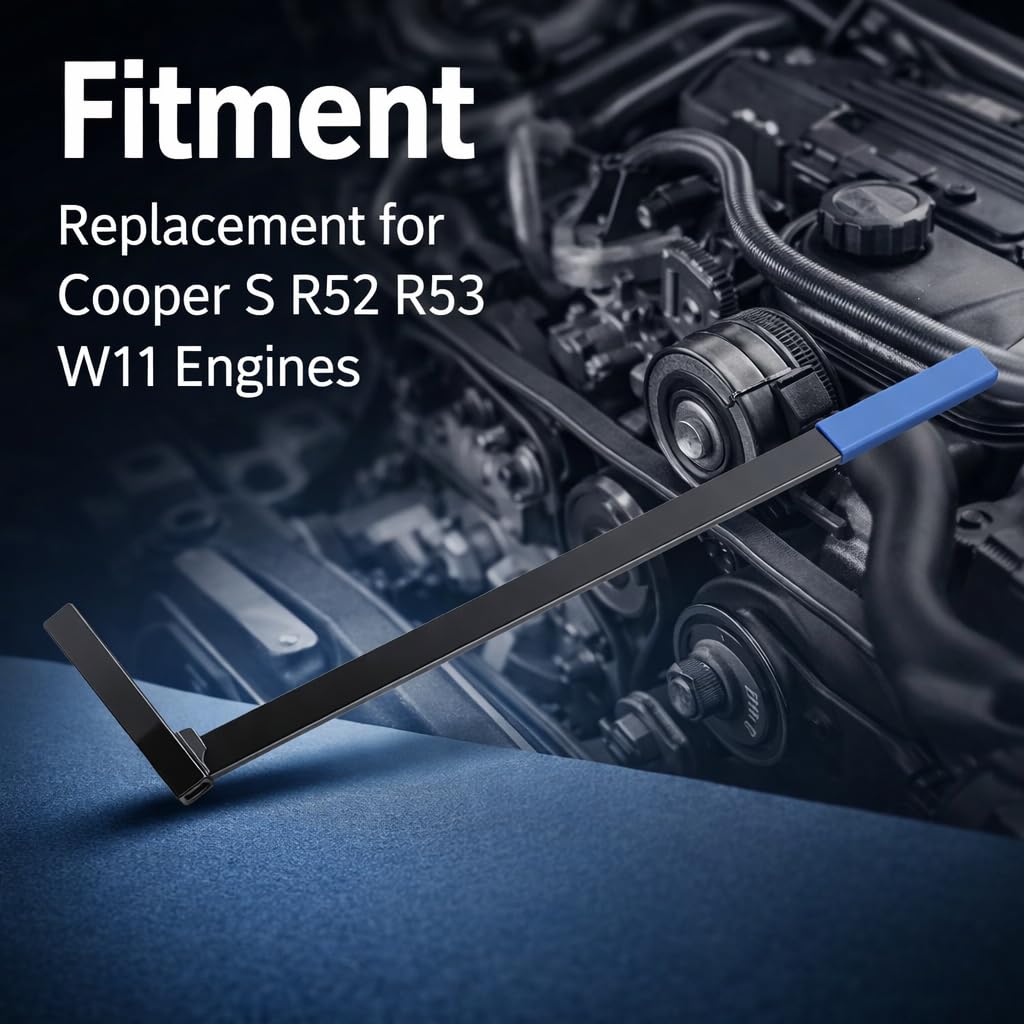 Strumento per la Rimozione della Cinghia a Serpentina, Sostituzione dello Strumento per la Rimozione del Tenditore della Cinghia a Serpentina per Motori S R52 R53 W11